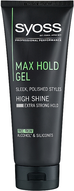 Ultramocny żel do włosów - Syoss Max Hold Power Gel