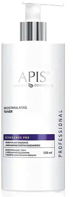 Biostymulujący tonik z egzosomami roślinnymi - Apis Professional Exosomes Pro Biostimulating Toner — Zdjęcie N1