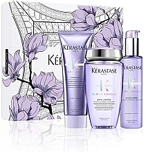 Kup Zestaw - Kérastase Blond Absolu Trio Spring Set (cond/250ml + sham/250ml + h/ser/150ml)