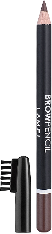Kredka do brwi ze szczoteczką - LAMEL Make Up Brow Pencil