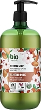 Mydło w kremie Mleko Migdałowe z dozownikiem - Bio Naturell Almond Milk Creamy Soap  — Zdjęcie N1