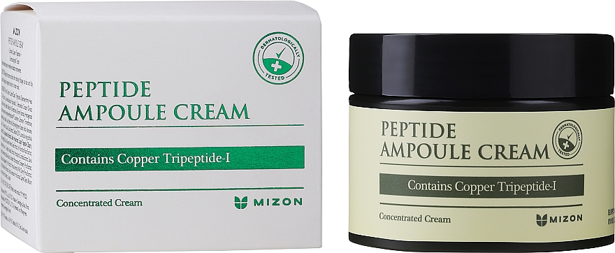 Peptydowy krem do cery dojrzałej - Mizon Peptide Ampoule Cream — Zdjęcie N2