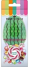 Kup Szczotka do włosów Aroma Candy Drop 64395, zielona - Top Choice Hair Detangler
