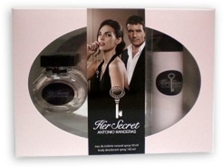 Her Secret Antonio Banderas - Zestaw (edt/50ml + deo/150ml) — Zdjęcie N1