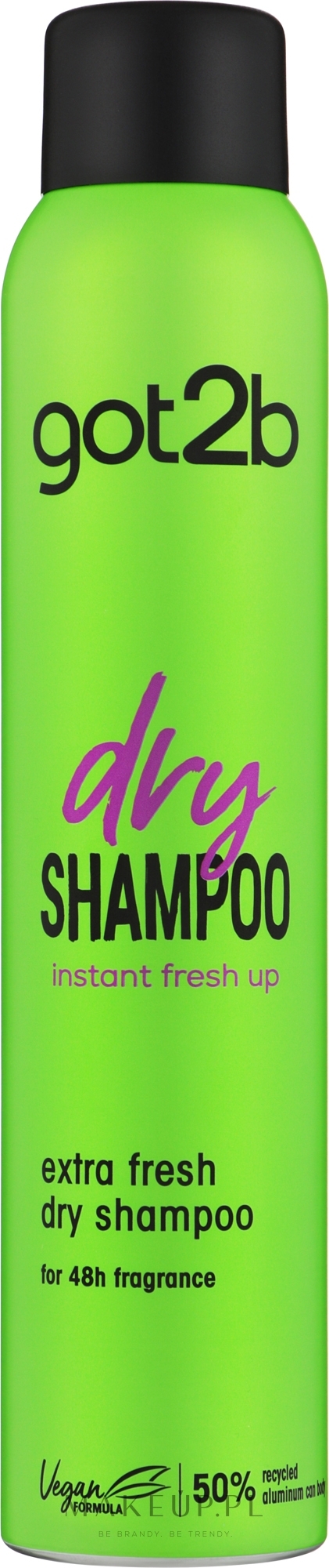 Suchy szampon - Got2b Fresh It Up Extra Fresh Dry Shampoo  — Zdjęcie 200 ml