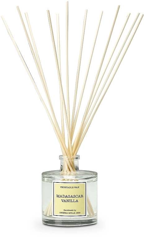 Dyfuzor zapachowy Madagascar vanilla - Cereria Molla Madagascar Vanilla Reed Diffuser — Zdjęcie N1