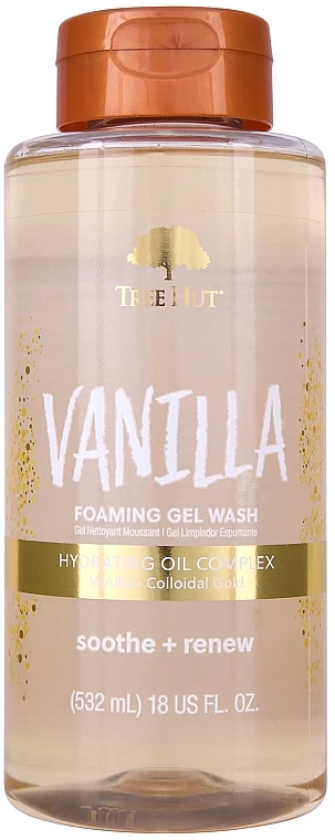 Żel pod prysznic - Tree Hut Vanilla Foaming Gel Wash — Zdjęcie N1