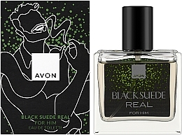 Avon Black Suede Real Limited Edition - Woda toaletowa  — Zdjęcie N2