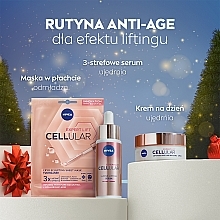 Zestaw - NIVEA Cellular Expert Lift (f/cr/50ml + f/ser/30ml + f/mask/1pc) — Zdjęcie N5