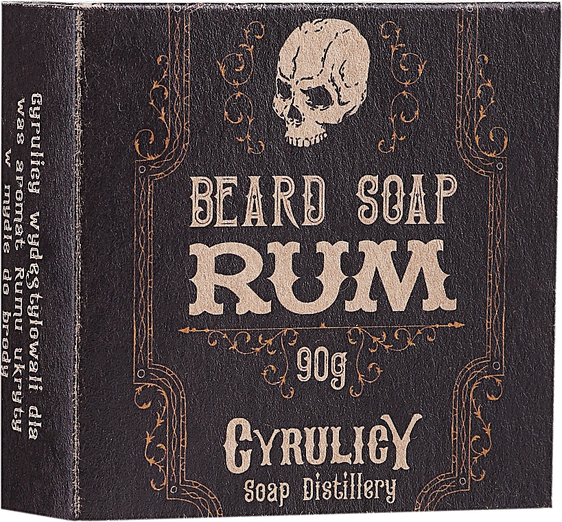 Mydło do brody z rumem - Cyrulicy Rum Beard Soap — Zdjęcie N1