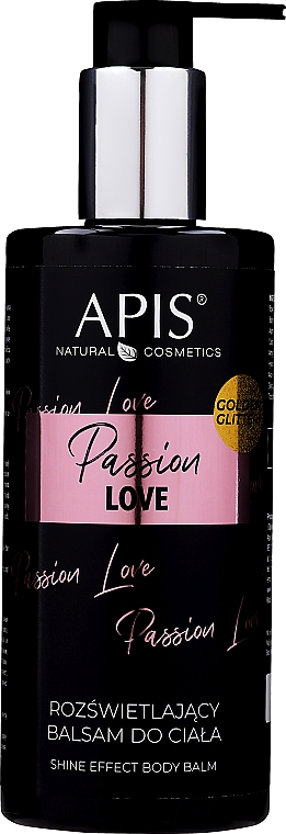 Rozświetlający balsam do ciała - APIS Professional Passion Love