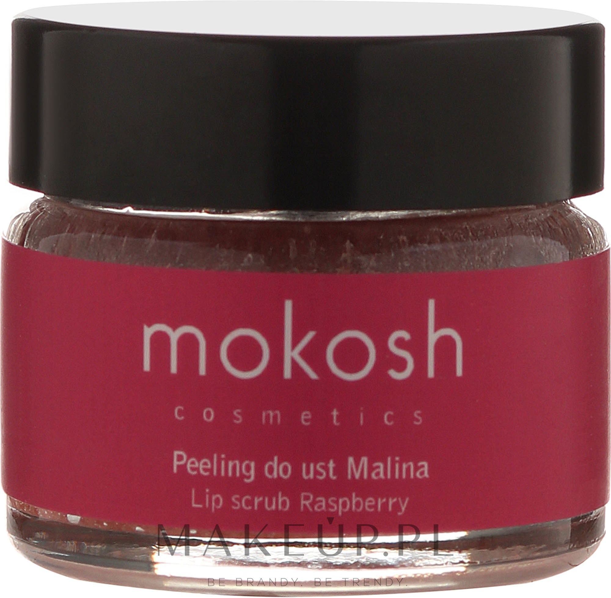 Peeling do ust Malina - Mokosh Cosmetics — Zdjęcie 15 ml
