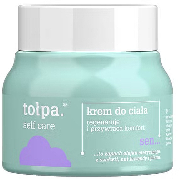 Krem do ciała - Tolpa Self Care Sen — Zdjęcie N1