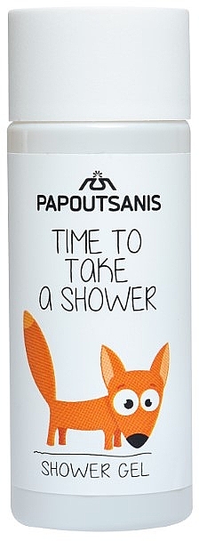 Żel pod prysznic dla niemowląt - Papoutsanis Kids Time To Take A Shower Shower Gel — Zdjęcie N1