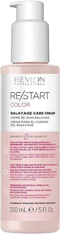 Kuracja bez spłukiwania do włosów po balejażu - Revlon Professional Restart Color Balayage Care Cream — Zdjęcie N1