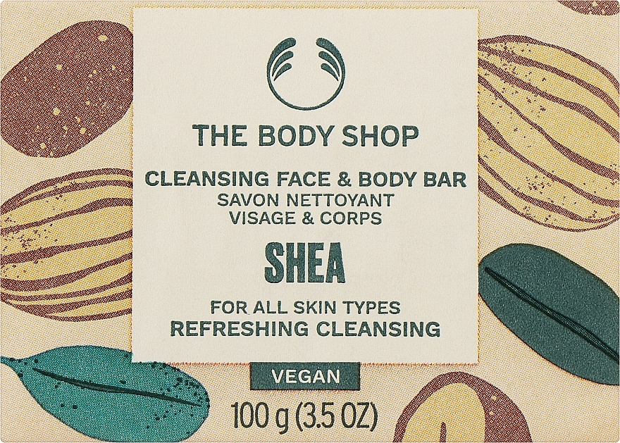 Mydło Shea - The Body Shop Face And Body Shea Soap — Zdjęcie N1