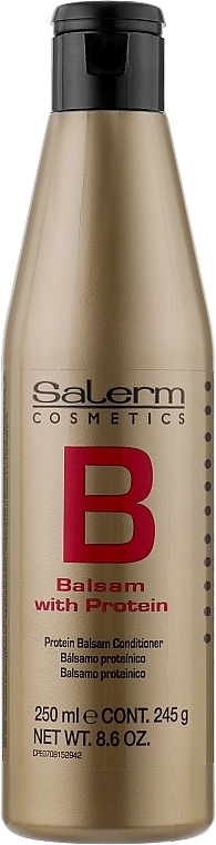 Proteinowy balsam do włosów - Salerm Linea Oro Proteinico Balsamo — Zdjęcie N1