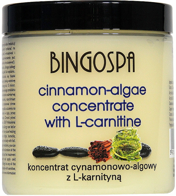 Koncentrat cynamonowo-algowy z L-karnityną - BingoSpa Concentrate Cinnamon-Algae With L-Carnitine — Zdjęcie N1