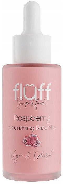 Mleczne serum do twarzy Malina - Fluff Raspberry Superfood Facial Milk