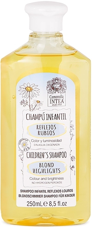 Szampon dla dzieci do włosów blond z ekstraktem z rumianku - Intea Camomile Blond Highlights Children's Shampoo — Zdjęcie N1