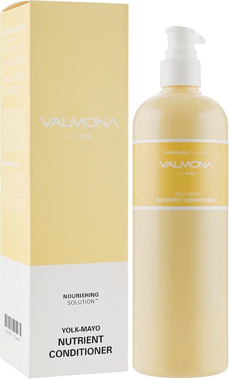 Odżywka do włosów z żółtkiem jaja - Valmona Nourishing Solution Yolk-Mayo Nutrient Conditioner — Zdjęcie N4