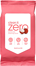 Kup Chusteczki nawilżane do oczyszczania twarzy, 80 szt. - Banila Co Clean It Zero Lychee Vita Cleansing Tissue