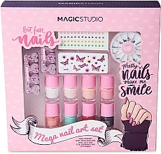 Kup Zestaw, 13 produktów - Magic Studio Mega Pin Up Manicure Set