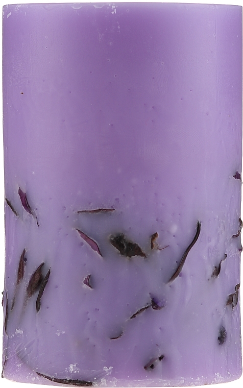 PRZECENA! Świeca zapachowa Lawenda, 65/100 mm - Bulgarian Rose Wax Candle * — Zdjęcie N2