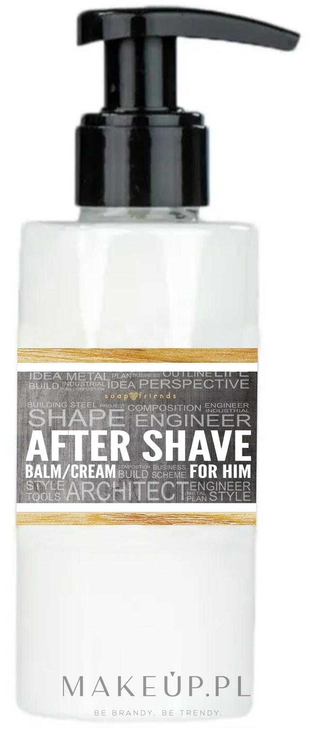 Kremowy balsam po goleniu - Soap&Friends  — Zdjęcie 150 ml