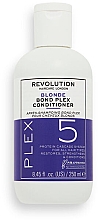 Odżywka do włosów rozjaśnianych i blond - Revolution Haircare Blonde Plex 5 Bond Plex Conditioner — Zdjęcie N1