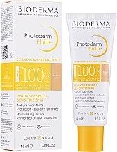 Fluid z filtrem do twarzy - Bioderma Photoderm Fluide Max SPF100+ — Zdjęcie N4