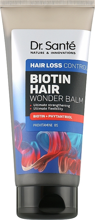 Balsam do włosów z olejem kokosowym - Dr.Sante Biotin Hair Loss Control — Zdjęcie N1