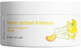 Kup Peeling do ciała o zapachu brzoskwini i cytryny - Nacomi Peach Sorbet And Lemon Body Scrub 