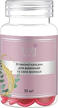 Kapsułki witaminowe odżywiające i wzmacniające włosy - Tufi Profi Premium — Zdjęcie N1