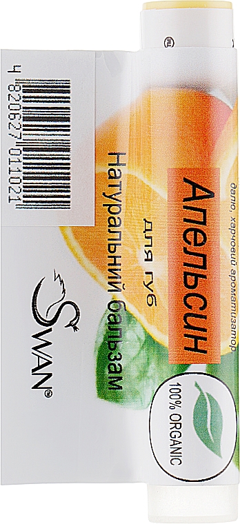 Naturalny balsam do ust Pomarańcza - Swan Lip Balm