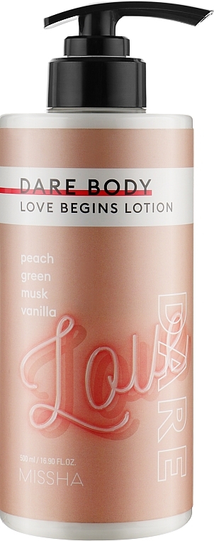 Nawilżający balsam do ciała - Missha Dare Body Moisture Lotion Love Begins — Zdjęcie N1