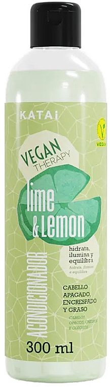 Odżywka do włosów przetłuszczających się - Katai Vegan Therapy Coff Lemon & Lime Sorbet — Zdjęcie N1