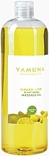 Kup Olejek do masażu Imbir i limonka - Yamuna Ginger-Lime Plant Based Massage Oil