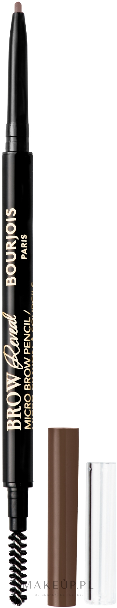 Automatyczna kredka do brwi - Bourjois Brow Reveal Micro Brow Pencil — Zdjęcie 002 - Soft Brown