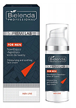 Kup Nawilżająco-łagodzący krem do twarzy dla mężczyzn - Bielenda Professional SupremeLab Men Line