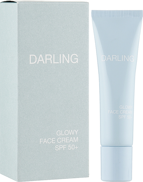 Krem przeciwsłoneczny do twarzy i dekoltu - Darling Glowy Face Cream SPF 50+ — Zdjęcie N2