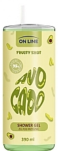 Żel pod prysznic Avocado - On Line Fruity Shot Shower Gel — Zdjęcie N1