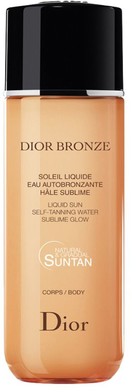 Samoopalająca mgiełka do ciała - Dior Bronze Liquid Sun Self-Tanning Body Water Sublime Glow