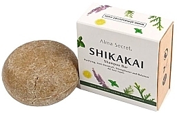 Szampon w kostce przeciw wypadaniu włosów i łupieżowi - Alma Secret Shikakai Anti Hair-Loss Shampoo Bar — Zdjęcie N1