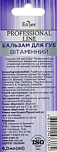 Balsam do ust z witaminami - EnJee Professional Line — Zdjęcie N3