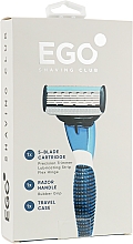 Maszynka do golenia z wymiennym wkładem i etui - Ego Shaving Club Starter — Zdjęcie N4