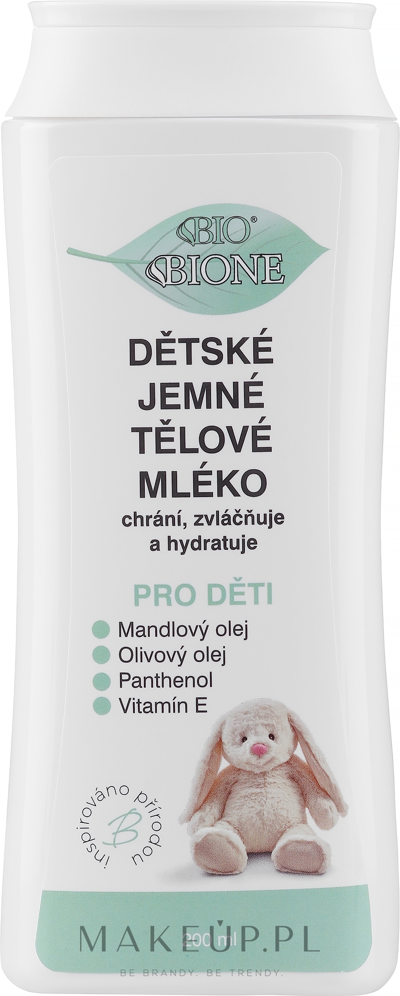 Kremowe mleczko do ciała dla dzieci z witaminą E i panthenolem - Bione Cosmetics Kids Range Extra Gentle Creamy Body Lotion — Zdjęcie 200 ml