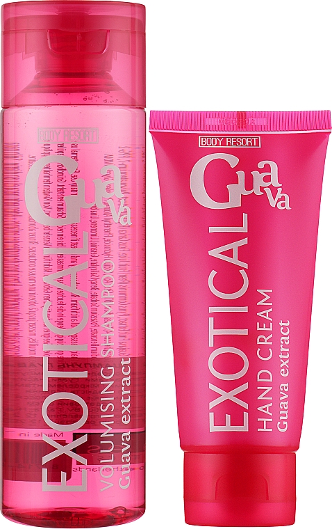 Zestaw Exotical Guava - Body Resort Exotical Guava Set (shm/250ml + h/cr/100ml) — Zdjęcie N1