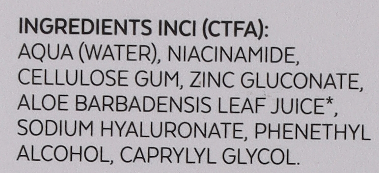 Serum do twarzy z cynkiem i niacynamidem 11% - Bioearth Elementa Purify Zinc + Niacinamide 11% — Zdjęcie N6
