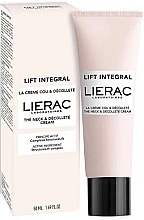 Krem na szyję i dekolt - Lierac Lift Integral Neck & Décolleté Cream — Zdjęcie N1